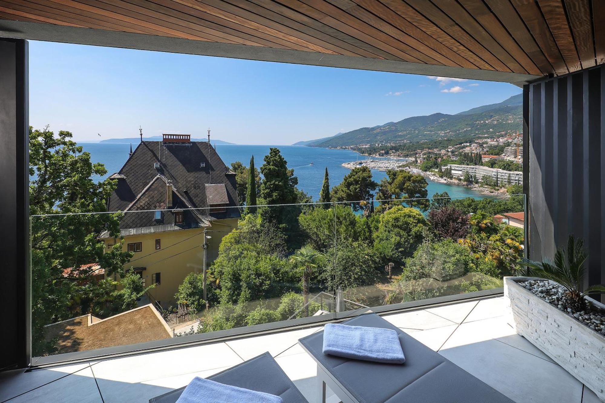 Luxury Twin Apartments Opatija Exterior foto