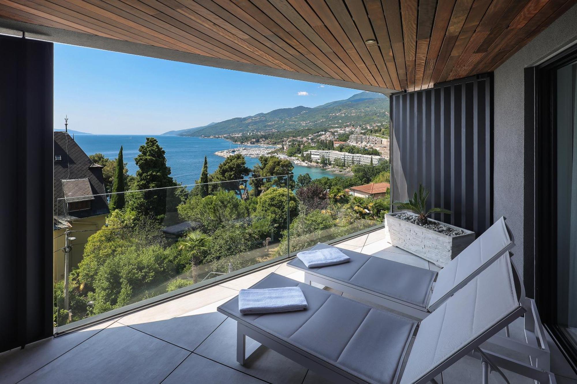 Luxury Twin Apartments Opatija Exterior foto