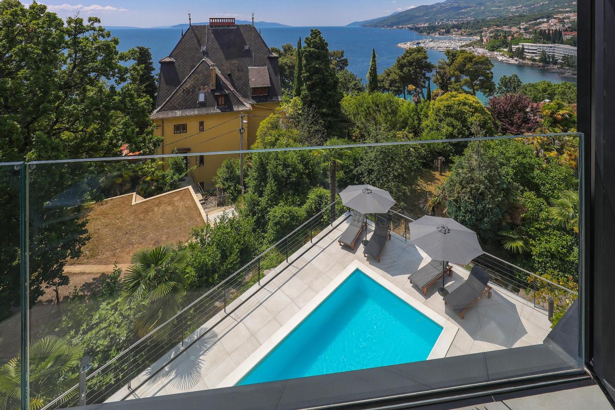 Luxury Twin Apartments Opatija Exterior foto